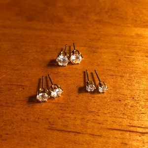 Cubic zirconia earrings